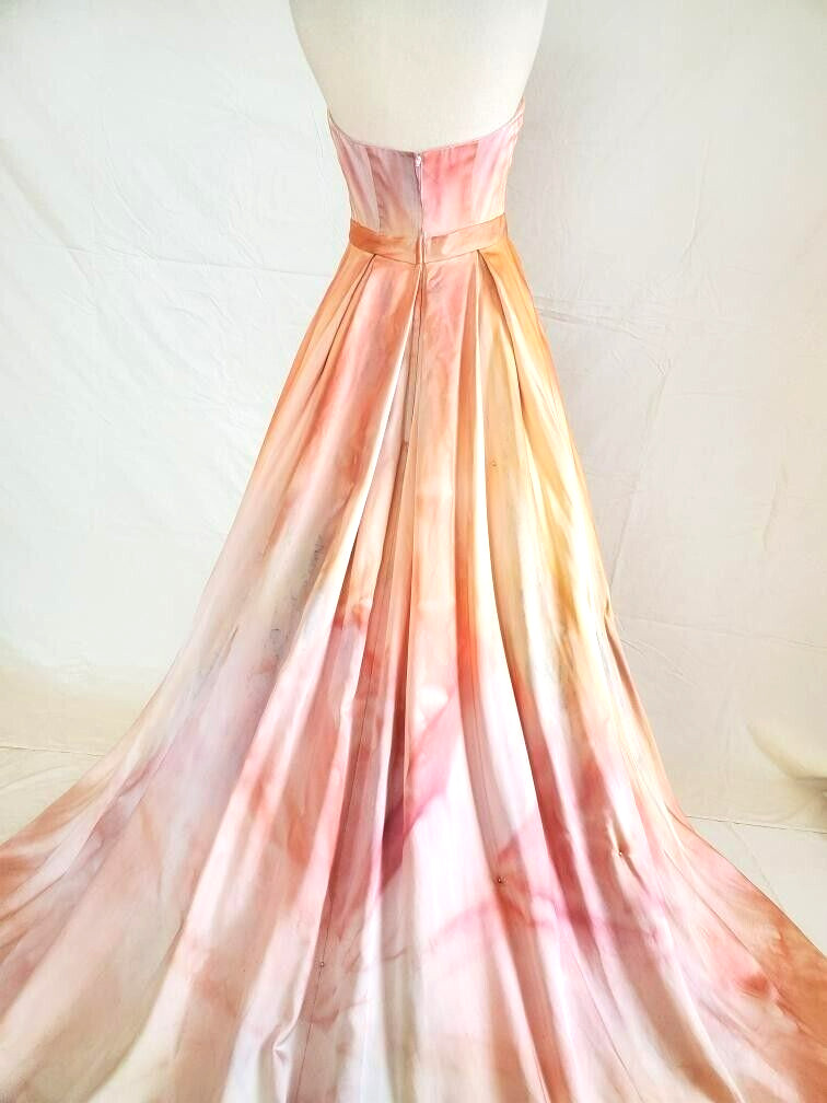 NEW Watters Wedding Dress Gown Bohemian ivory pink blush champange ivory white