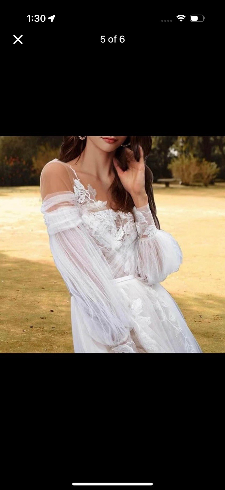 Black /Alternative Wedding Dress