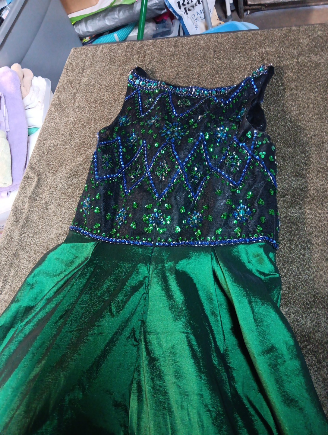 High Neck Gown Size 18