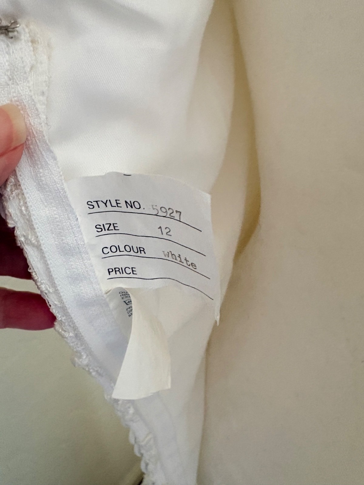 Vintage Marys Bridal Gown with tags, never worn, un-altered