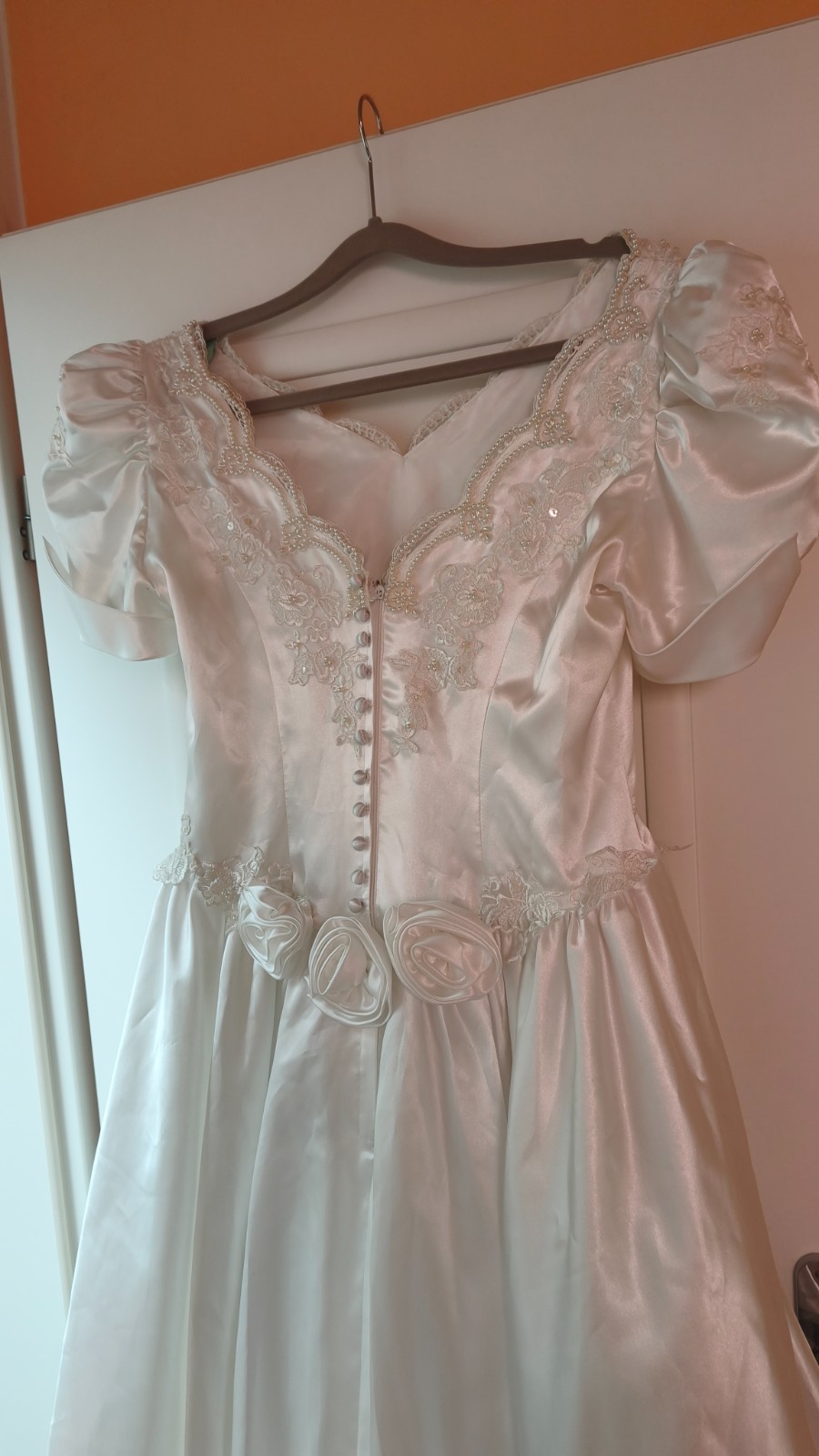 wedding dress used 38