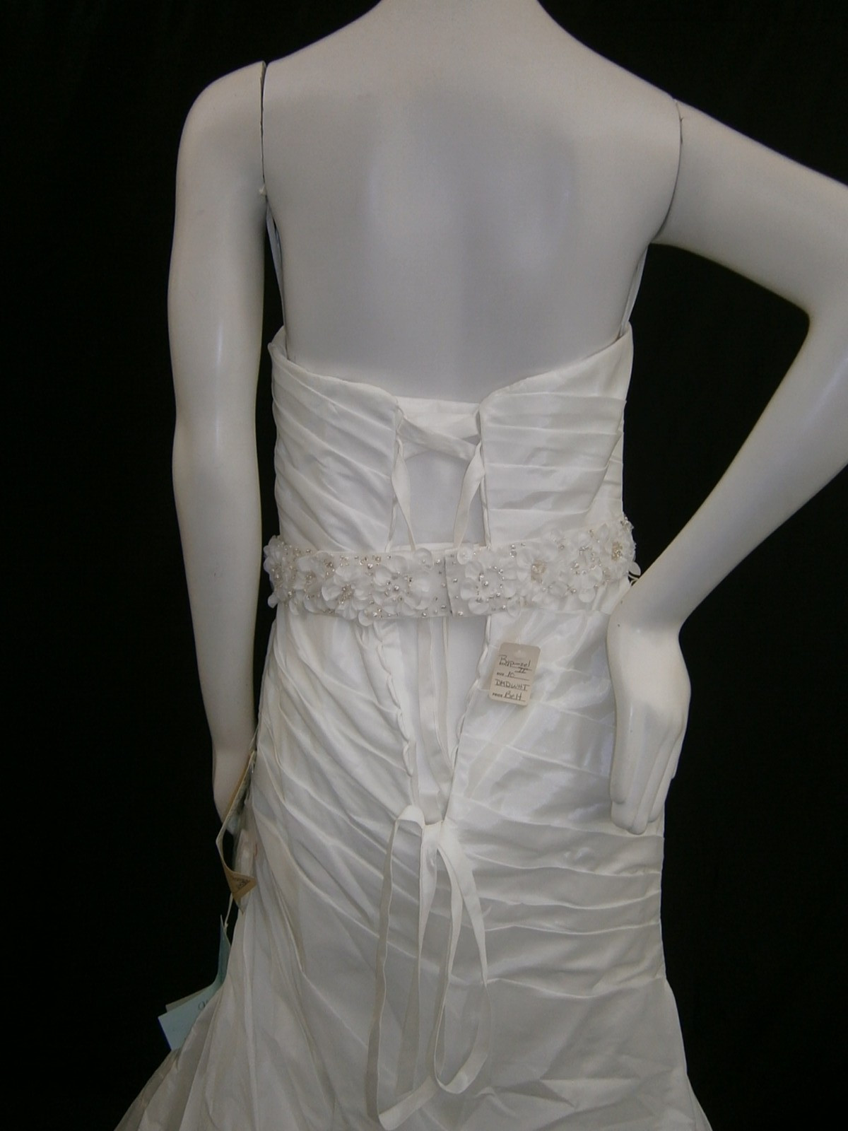 Disney Fairy Tale Alfred Angelo Wedding Dress 10 Rapunzel White Corset NWT