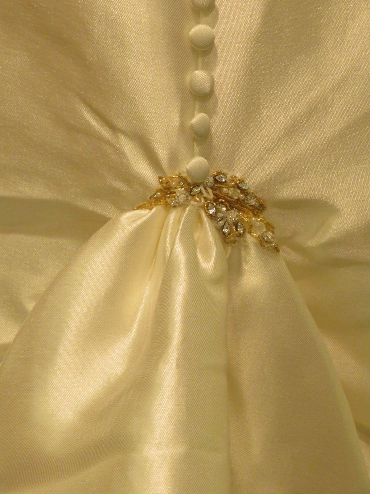 NEW Bridal Wedding Dress Mermaid Strapless Vintage Gown Train BEACH FREE SHIPPIN