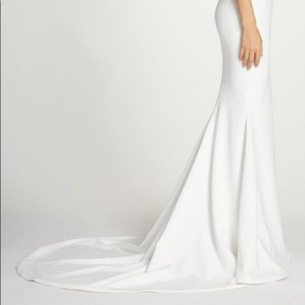Noel and Jean By Katie May Sophisticate Trumpet Wedding Dress XS Retails 995